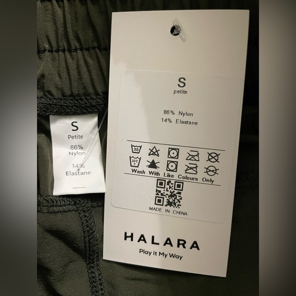 NWT Halara Joggers Elastic Waistband & Pant Leg bottoms. No pockets Rosin SP - Picture 9 of 9